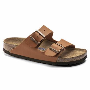 Arizona Birkenstock Soft Footbed Birko Flor Damske Hnede | SK 10EBC